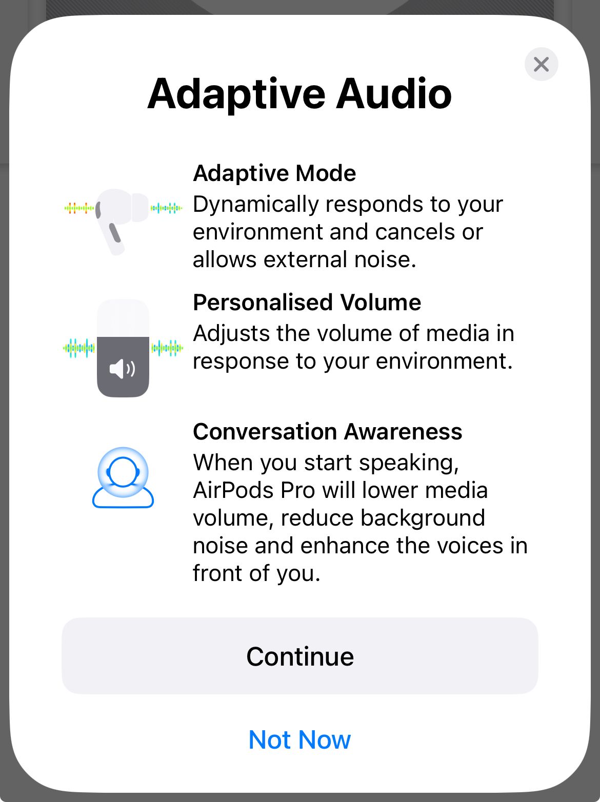 Adaptive Audio for AirPods isn't Amazing (yet)