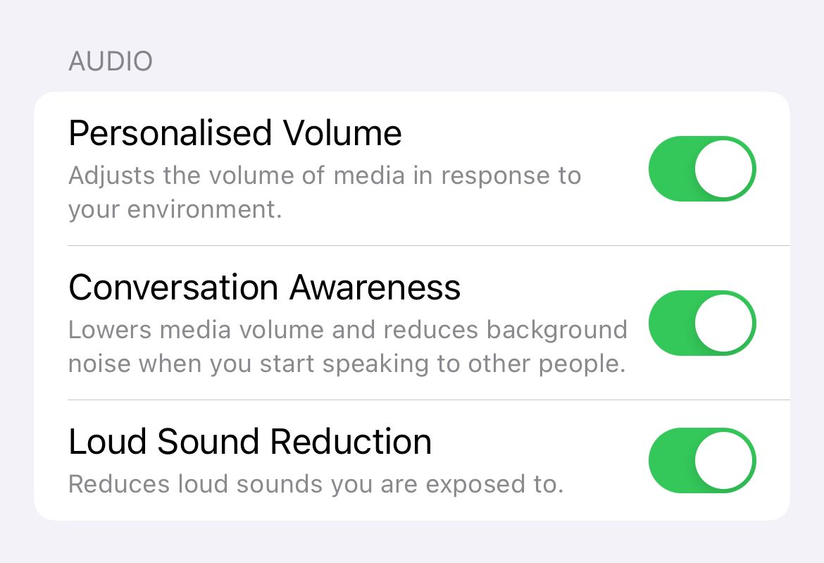 Adaptive Audio for AirPods isn't Amazing (yet)